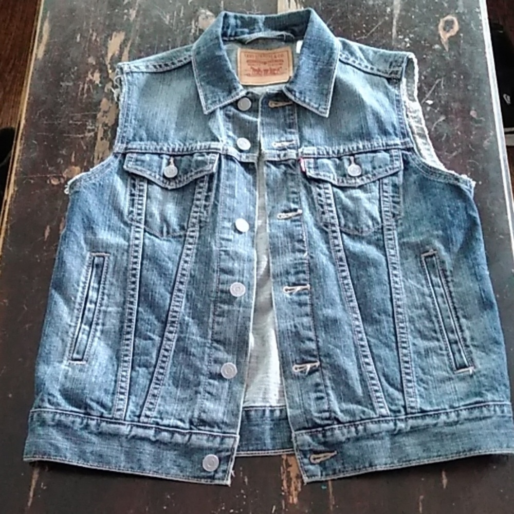 Levi's denim vest